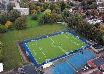 Priory Academy MUGA Completed