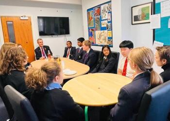 Local MP Visits Priory Academy